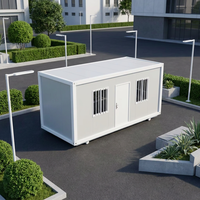 Maison conteneur préfabriquée en kit, modulaire, compacte, pour habitation, bureau ou cabine