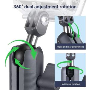FANAUE vélo moto guidon <span class=keywords><strong>support</strong></span> de téléphone et <span class=keywords><strong>support</strong></span> de rétroviseur <span class=keywords><strong>Action</strong></span> caméra montage accessoire - Product Image 6