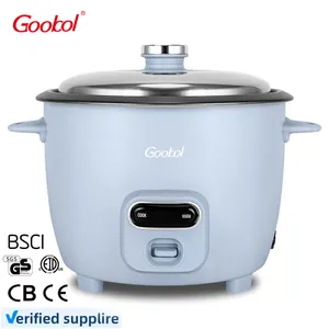 2024 Hot Selling Smart Kitchen Appliances Stainless Steel Multi Electric Rice Cooker With Non Stick Coating Inner Pot