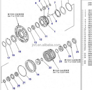 Đại lý nhà máy PC2000-8 42n-43-15843707-13-12610 khối Assy Finisher ngầm cơ sở - Product Image 5