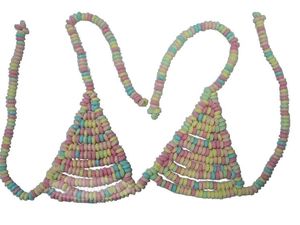 Sexy Dextrosa Bikini Candy Bra -- Sujetador de <span class=keywords><strong>mujer</strong></span> <span class=keywords><strong>comestible</strong></span> y <span class=keywords><strong>ropa</strong></span> <span class=keywords><strong>interior</strong></span> Dulces Pene Candy Toys - Product Image 3