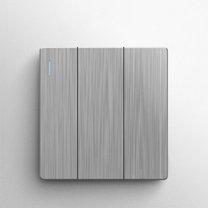 Interruptores de pared tipo piano de 1/2/<span class=keywords><strong>3</strong></span>/4 vías con luz LED para el hogar - Product Image 3