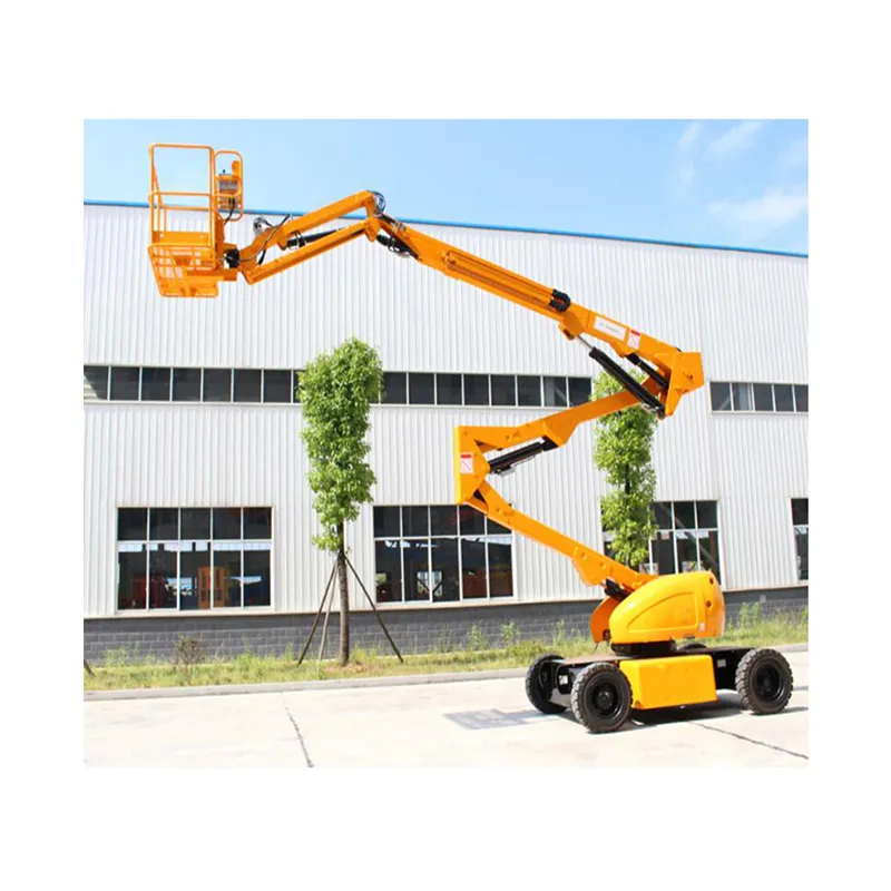 Self-contained remote control aerial work manufacturer boom lift