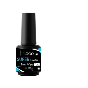 Deroi — vernis à ongles Gel UV 2021 brillant, produit professionnel, Super cristal, Non lingette, couche de finition, Salon de beauté