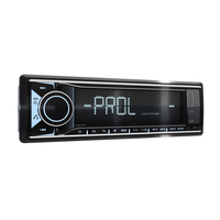 Estéreo Universal para Auto DSP 1 DIN, Reproductor MP3, Radio 6RCA, Bluetooth 6.0, Reproductor Manos Libres con USB, AUX, FM, AM, RDS y Ajuste de Ecualización