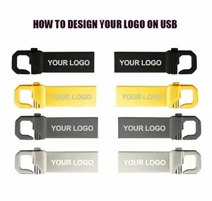 Custom Logo Personalized Cheap Metal 2Gb 4Gb 8Gb <strong>16Gb</strong> 32Gb 128Gb <strong>3</strong>.0 Mini Memory Stick U Disk Pen Pendrive Usb Flash Drive - Product Image 3