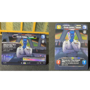 Admiral Poe <span class=keywords><strong>Boba</strong></span> <span class=keywords><strong>Fett</strong></span> Darth Wedge Ant Lando Cal Solo Jump Lightspeed (JTL) Présentoir Carte en papier personnalisée 63x88mm Imprimé CMYK - Product Image 5