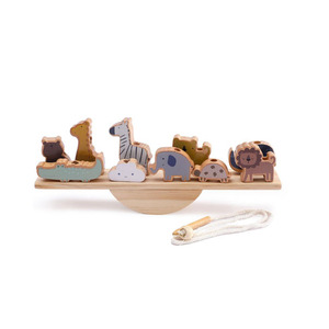 Jouet de filetage nuage étoile lune <span class=keywords><strong>en</strong></span> <span class=keywords><strong>bois</strong></span> Preshcool enfants étoile lune balançoire jouet d'équilibre - Product Image 3