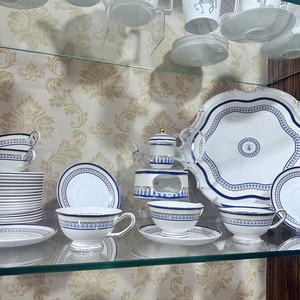 Nordic Style White Porcelain <strong>Dinnerware</strong> Ceramic Dishes Dinner Tableware Bowl Plate for Home Hotel <strong>Restaurant</strong> Wedding - Product Image 2