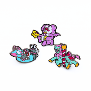 เข็มกลัดเคลือบลายการ์ตูนแบบกำหนดเอง โรงงานขายส่งมืออาชีพ พวงกุญแจแบบกำหนดเอง เหรียญสองด้าน เข็มกลัดติดหมวก ป้ายเข็มกลัด <span class=keywords><strong>Glock</strong></span> แบบเต็มตัว - Product Image 6