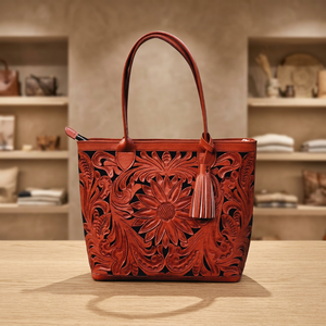 Sac à main pour femme en cuir véritable, durable, souple, léger, écologique, avec fermeture éclair, imperméable, grande capacité, bandoulière, BS - Product Image 2
