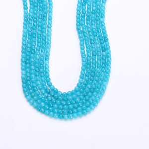 ลูกปัดพลอยตาแมวคุณภาพสูง ขนาด 8 มม. ทรงเหลี่ยมเจียระไน สีฟ้าและสีเทา ขัดเงา-คอลเลกชันพลอยธรรมชาติ 2676 - Product Image 2