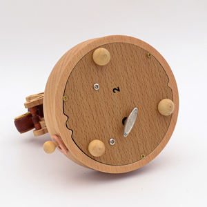 OEM ODM Boîte à musique ronde de 13 cm en forme de grande roue, faite à la main, logo personnalisé, cadeaux pour enfants - Product Image 3