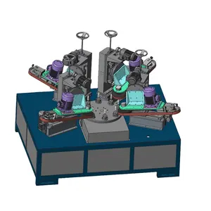Macchina rotativa per serrature cilindriche per porte rotonde rettificatrici TRANSFER rotanti per la lucidatura CNC