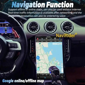 Écran Android pour Ford Mustang 2015-2021, autoradio, Carplay, lecteur multimédia vidéo, GPS, navigation, unité principale 14,5 pouces - Product Image 5