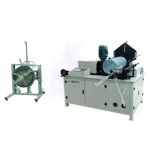 Automatic Perforated Metal Sheet Spiral Tube Making Machine For Truck Air Filter Car Air Filter