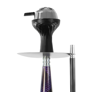 Chicha arabe en cristal, <span class=keywords><strong>bouteille</strong></span> en verre, narguilé en alliage d'aluminium, ensemble de narguilé de luxe, chicha complète, sheesha, narguilé - Product Image 2