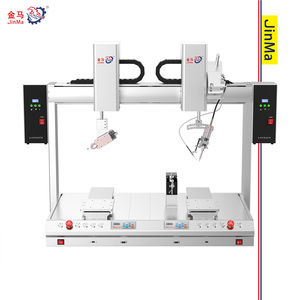 Nouvelle machine à <span class=keywords><strong>souder</strong></span> automatique Jinma PLC avec moteur en céramique et chauffage en nichrome 1000W, 3 axes haute précision 0,02 mm 500 mm/s - Product Image 2