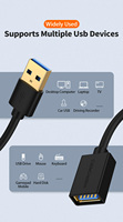CableCreation USB 3.0 Verlängerungskabel Stecker auf Buchse
