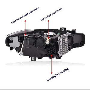 Nouvel ensemble de phares DRL Série 3 avec LED de jour modifiées 6000K, direction assistée, spécialement conçu pour les F30F35 Série 3 de 2013 à 2018 - Product Image 2