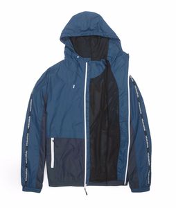 Veste coupe-vent personnalisée de haute qualité pour hommes Design unique grande taille Fourrure de mouton d'automne Fermeture à glissière imperméable respirante - Product Image 5