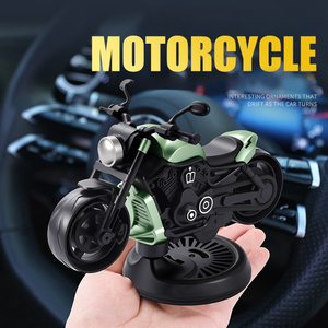 Aromatizador Giratorio para Coche con Forma de Motocicleta, con Aceite Esencial de Larga Duración, Aroma a Fresia, para el Tablero - Product Image 2