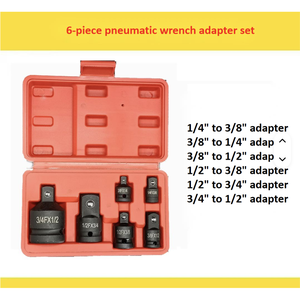 6pcs High Quality CRV Adapter Sleeve for Machine Maintenance Multi-functional OEM Plastic <b>Box</b> Socket Tool Set Kit SCK-6 - Product Image 4