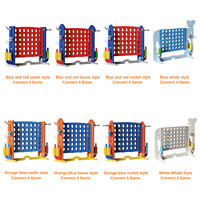 Juego Educativo Liyou en Forma de Cohete 4 en 1, Juego de Conexión de Filas, Plástico Personalizado, Altura Ajustable para Niños de 3 a 12 Años, Venta de Fábrica