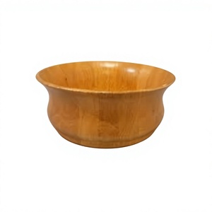 Bol de service personnalisé en bois d'acacia poli, éco-responsable, vintage, moderne, artistique, antique, pour ustensiles de cuisine, sûr pour les aliments, incroyablement unique - Product Image 5