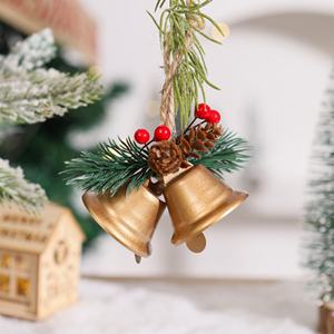 Adornos Navideños de Metal Creativos Personalizados, Venta al por Mayor, Colgantes para Árboles de Navidad, Adornos Esféricos, Decoración Navideña - Product Image 5