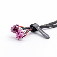 Adaptador de Cable LVDS HSD 4+2P de Código H a Código D, Hembra en Ángulo Recto, 1M