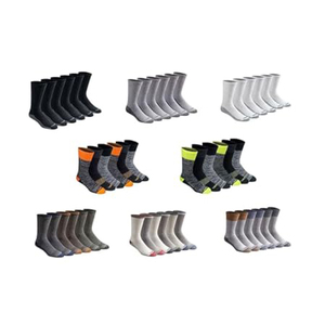 Heavyweight Cushion With Crew Compression Work Spandex Crew <b>Sock</b> - Product Image 2