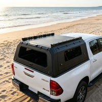 Vente en gros de couvre-caisses de camion en alliage d'aluminium, coque de camping-car, auvent pour Chevrolet Colorado/Toyota Tacoma/Ford Ranger 2015-2026 5.0ft