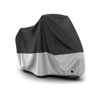 Housse de moto toutes saisons BSW-SGR-01 en tissu Oxford durable, imperméable, anti-UV et anti-poussière, avec trou de verrouillage, logo OEM personnalisé, vente en gros usine
