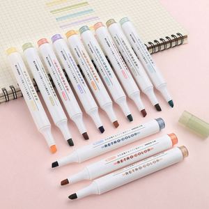 Yiwu Double Tip <b>Color</b> Sketch <b>Pen</b> Highlighter Marker Supplies for Art School Supplie - Product Image 2