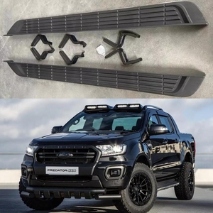 JOESHIER Chinese Factory Wholesale Aluminum Alloy 4x4 Auto Parts Off-Road Side <b>Steps</b> Running Board for FORD RANGER 2012-2022 - Product Image 5