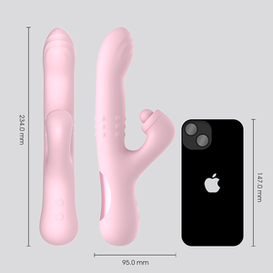 WINYI Slapping Dildo Vibrator G-Punkt Wriggling Digging Weibliche Klitoris G-Punkt Stimulation Sexspielzeug für Erwachsene - Product Image 3