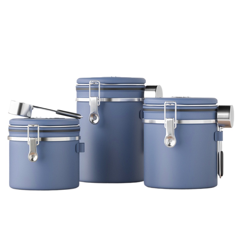 Azul (con cuchara de acero)