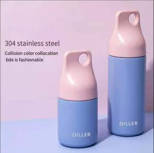 Thermos personnalisé en acier inoxydable 304, tasse fraîche, couleur, cadeau créatif, <span class=keywords><strong>boutique</strong></span>, LOGO personnalisable - Product Image 2