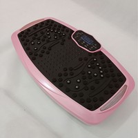 Nouvelle machine d'exercice à plaque vibrante 4D avec télécommande et machine de massage des mains, équipement de fitness avec cordes élastiques