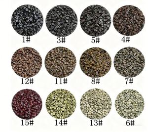 Amygirl NR-01 Anillos Nano de Cobre y Silicona de Alta Calidad, 1000 Piezas, 3.0mm 4mm 5mm, Micro Anillos y Cuentas para Extensiones de Cabello - Product Image 2