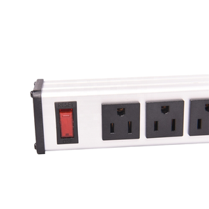 Certifié ETL Type US PDU 15A 110V 15 voies American Standard Heavy Duty Power Strip avec interrupteur de disjoncteur intégré - Product Image 3