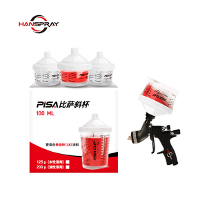 गर्म बिक्री पेशेवर कारखाने स्प्रे बंदूक पेंट कप Hvlp एयरब्रश स्प्रे बंदूक - Product Image 3