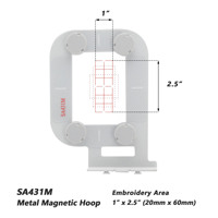Cerceau à broder magnétique pour machine à coudre Brother DIY PE700 PE550 DSE425 SE270