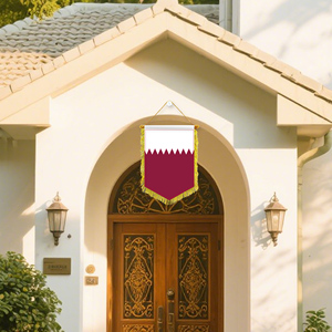 Mini 20x30cm Pennant Car Flags Qatar Wall Decor Display Accessories <b>Small</b> <b>Ornaments</b> for Hanging - Product Image 5