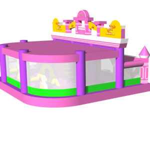 Gorila inflable de princesa de alta calidad, castillo hinchable para niños, casa inflable para saltar, andador De Luna para saltar - Product Image 3