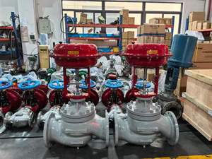 Customizável de alta temperatura controle pneumático globo válvula diafragma atuador vapor controle válvula para gás mídia OEM produto - Product Image 2