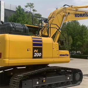 Originale giapponese <span class=keywords><strong>Komatsu</strong></span> 20 Ton usato escavatore cingolato superiore performante <span class=keywords><strong>PC200</strong></span> escavatore usato - Product Image 4