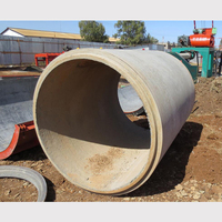 Fabrication de ponceaux de tuyaux en béton en suspension pour drains et eaux usées Prix des machines à moules