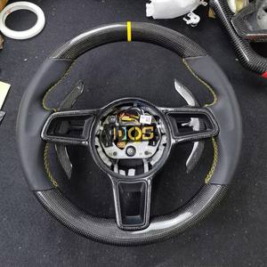 Volante Deportivo Personalizado de Cuero y Alcántara para <span class=keywords><strong>Porsche</strong></span> Panamera 970 971 <span class=keywords><strong>Boxster</strong></span> Cayman <span class=keywords><strong>986</strong></span> 987 981 356 - Product Image 3